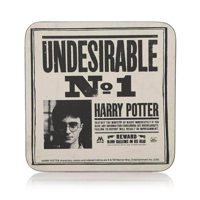 Harry Potter Coaster - Undesirable No 1 - Olleke Wizarding Shop Amsterdam Brugge London