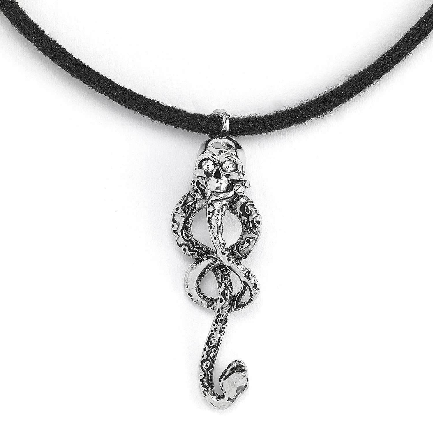 Harry Potter Dark Mark Tattoo Choker Necklace - Olleke Wizarding Shop Amsterdam Brugge London