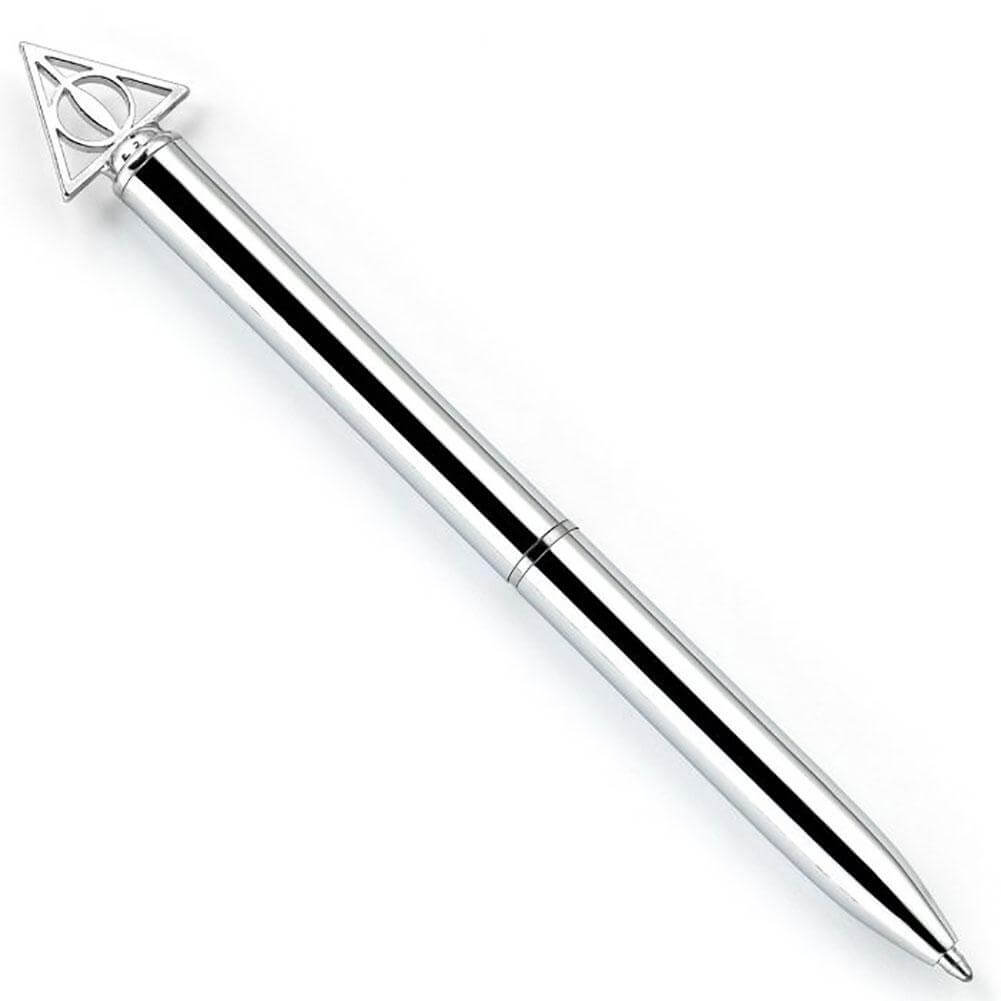 Harry Potter Deathly Hallows Metallic Pen - Olleke Wizarding Shop Amsterdam Brugge London