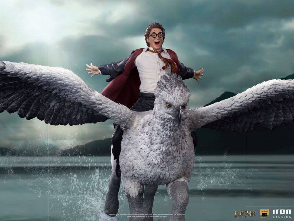 Harry Potter Deluxe Art Scale Statue 1/10 Harry Potter and Buckbeak - Olleke Wizarding Shop Amsterdam Brugge London