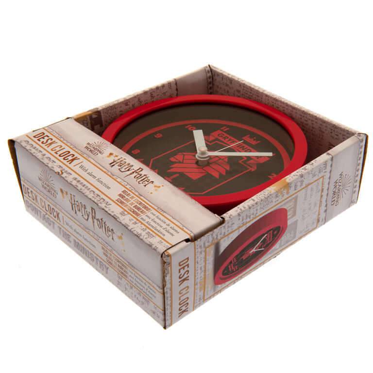 Harry Potter Desktop Clock Gryffindor - Olleke Wizarding Shop Amsterdam Brugge London