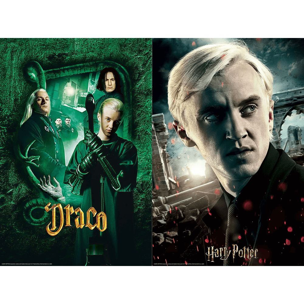 Harry Potter Draco Malfoy 150 pc scratch puzzle - Olleke Wizarding Shop Amsterdam Brugge London