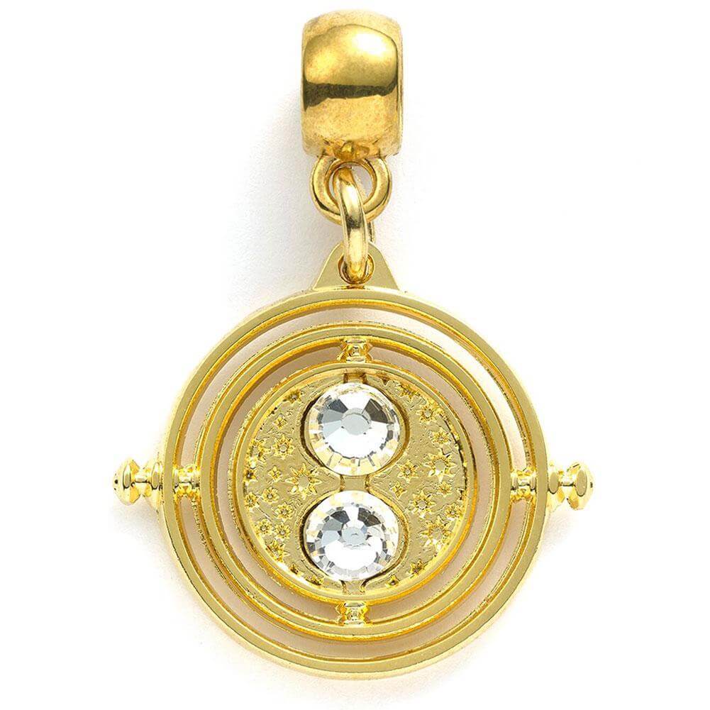 Harry Potter Gold Plated Charm Time Turner - Olleke Wizarding Shop Amsterdam Brugge London