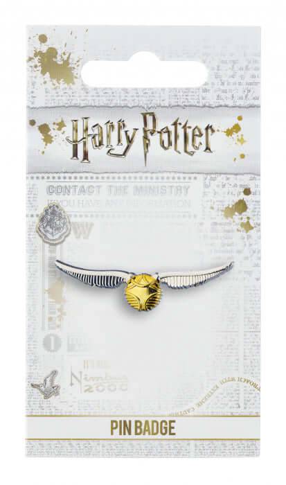 Harry Potter Golden Snitch Pin Badge - Olleke Wizarding Shop Amsterdam Brugge London