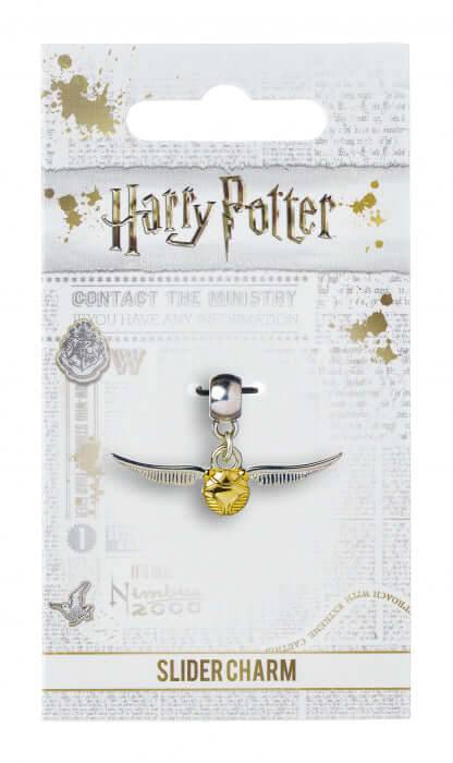 Harry Potter Golden Snitch Slider Charm - Olleke Wizarding Shop Amsterdam Brugge London