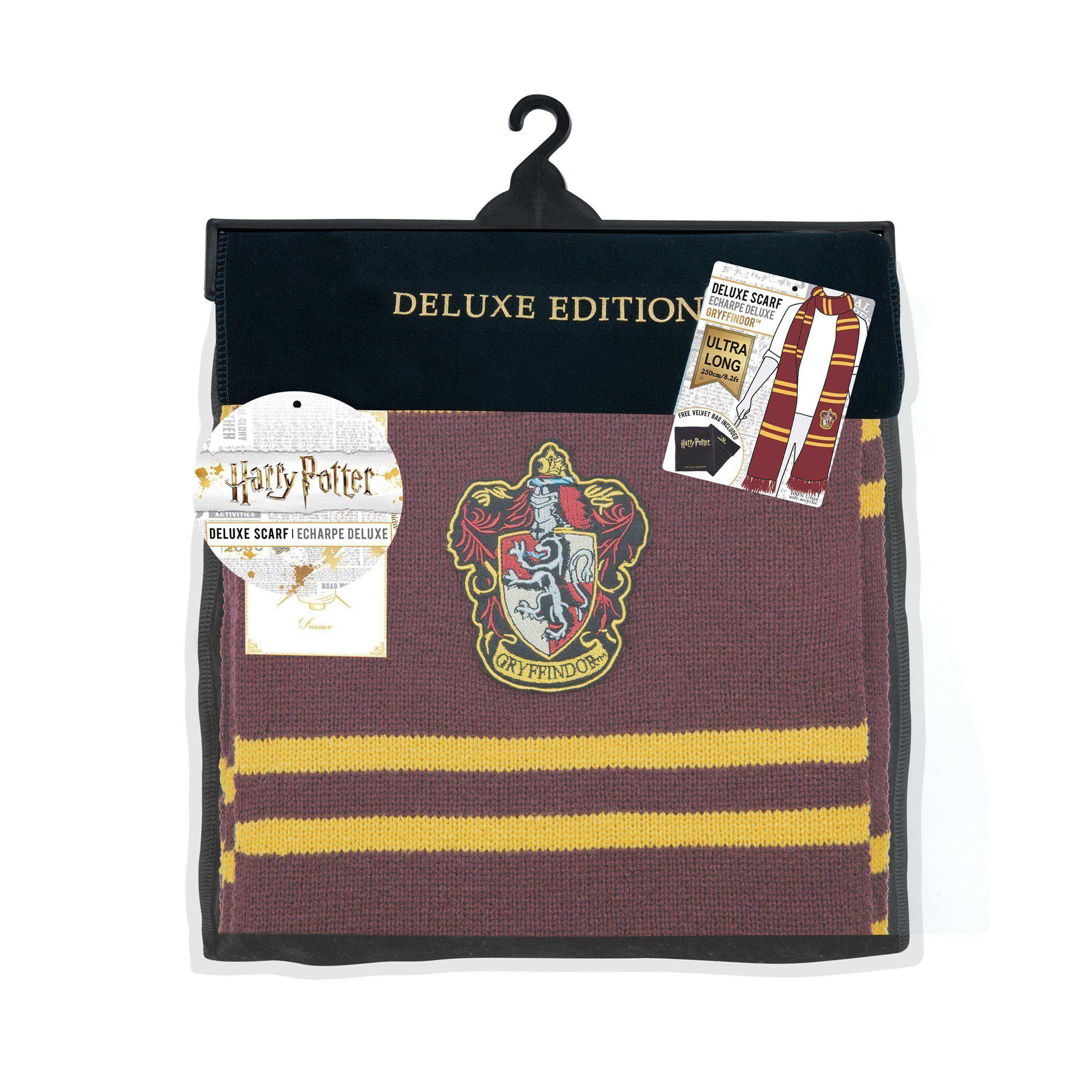 Harry Potter Gryffindor Scarf - Deluxe Edition - Olleke Wizarding Shop Amsterdam Brugge London