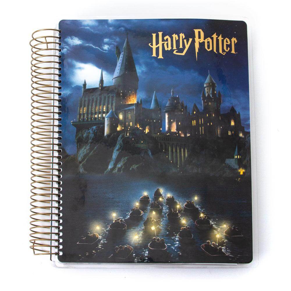 Harry Potter Hogwarts at Night Crest 12 Month Planner Set - Olleke Wizarding Shop Amsterdam Brugge London