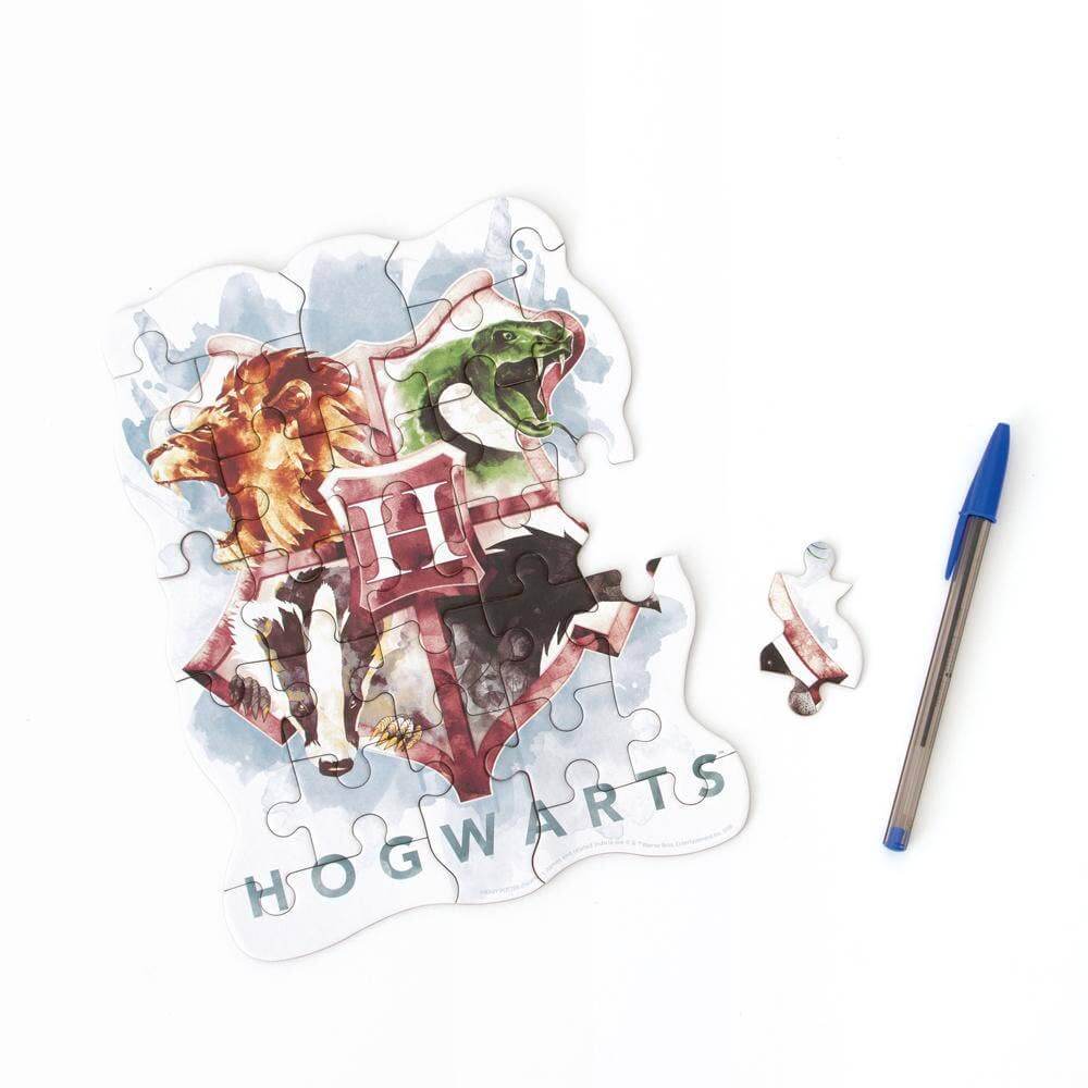 Harry Potter Hogwarts Crest Mini Puzzle - Olleke Wizarding Shop Amsterdam Brugge London