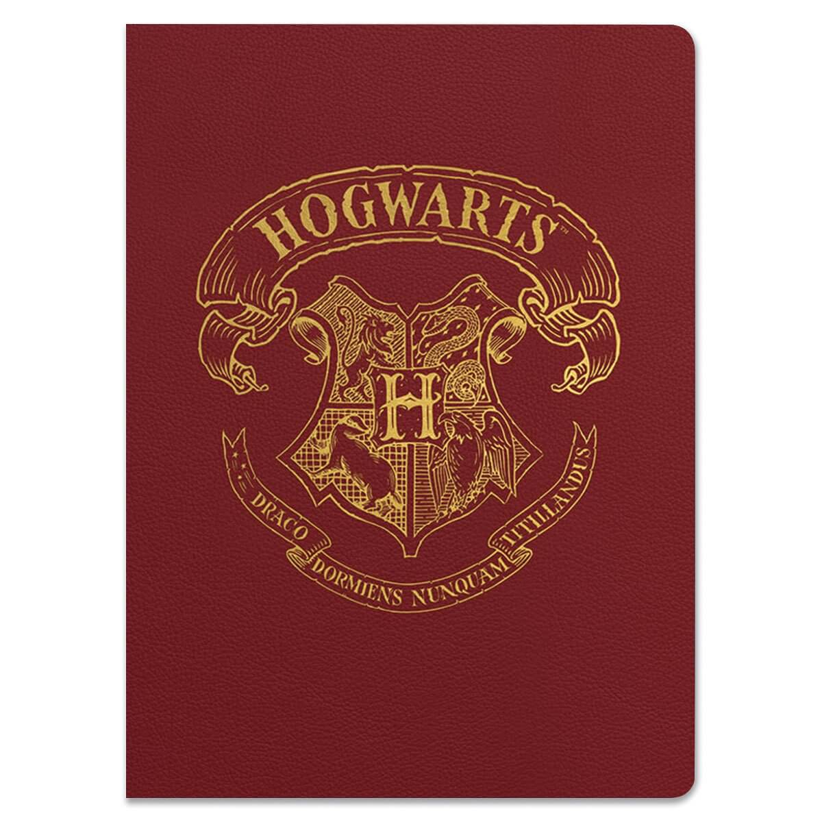 Harry Potter Hogwarts Crest Softcover Journal - Olleke Wizarding Shop Amsterdam Brugge London