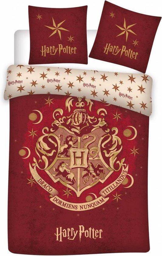 Harry Potter Hogwarts Duvet Set 140 x 200 cm - Olleke Wizarding Shop Amsterdam Brugge London