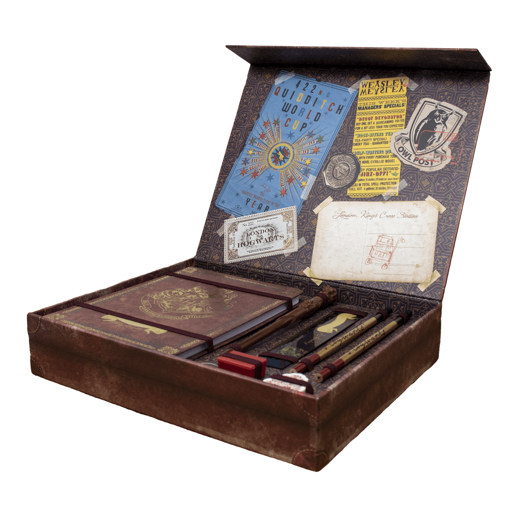 Harry Potter Hogwarts Keepsake Gift Set - Olleke Wizarding Shop Amsterdam Brugge London