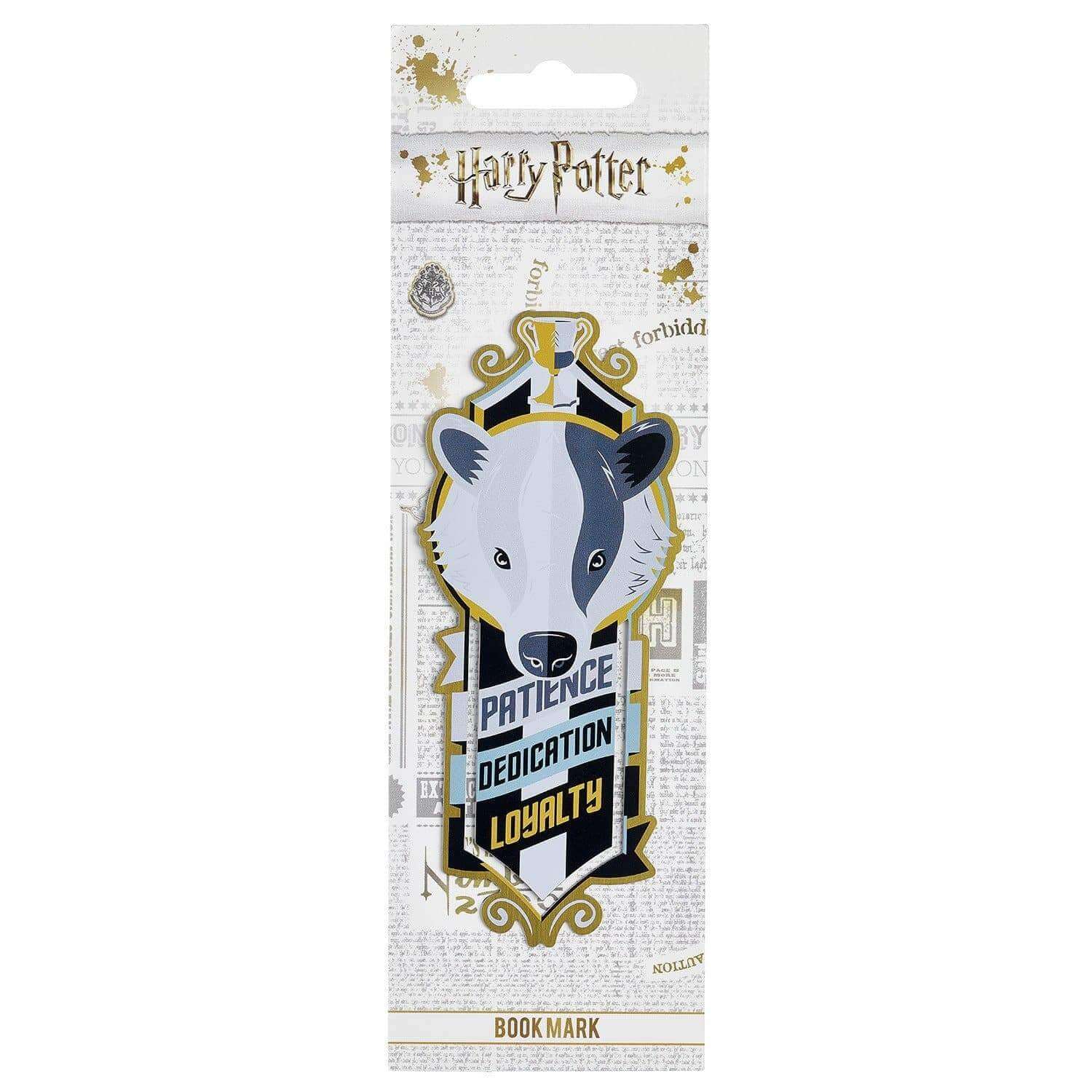 Harry Potter Hufflepuff Bookmark - Olleke Wizarding Shop Amsterdam Brugge London