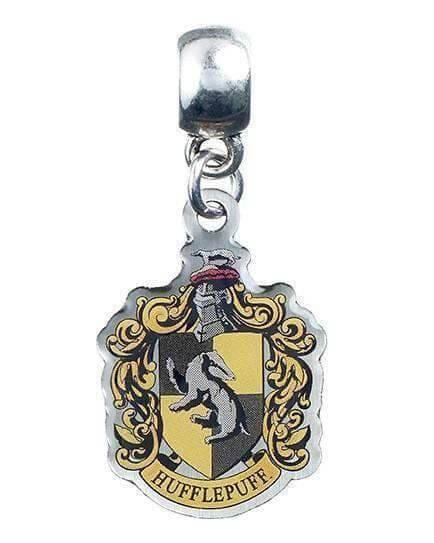 Harry Potter Hufflepuff Crest Slider Charm - Olleke Wizarding Shop Amsterdam Brugge London