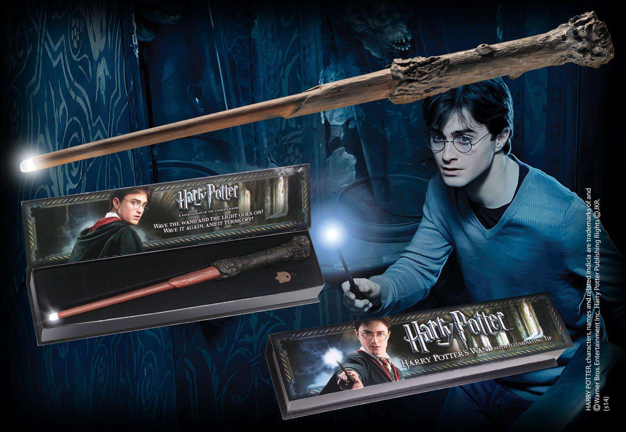 Harry Potter Illuminating Wand - Olleke Wizarding Shop Amsterdam Brugge London