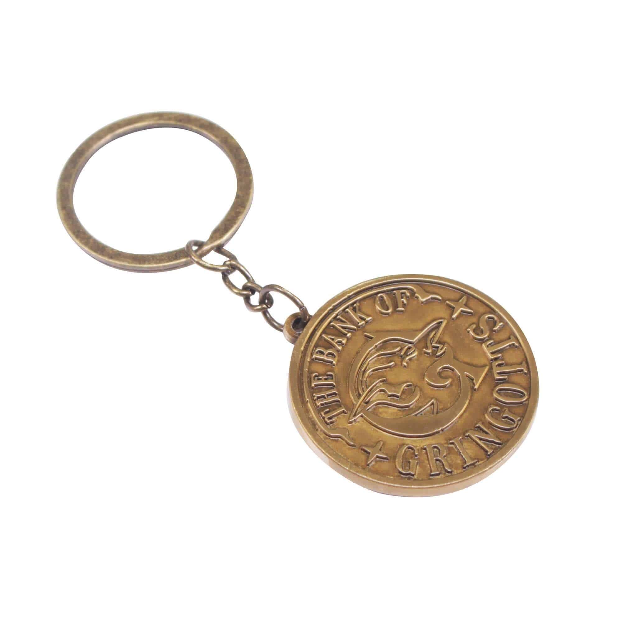 Harry Potter Keyring - Gringotts - Olleke Wizarding Shop Amsterdam Brugge London