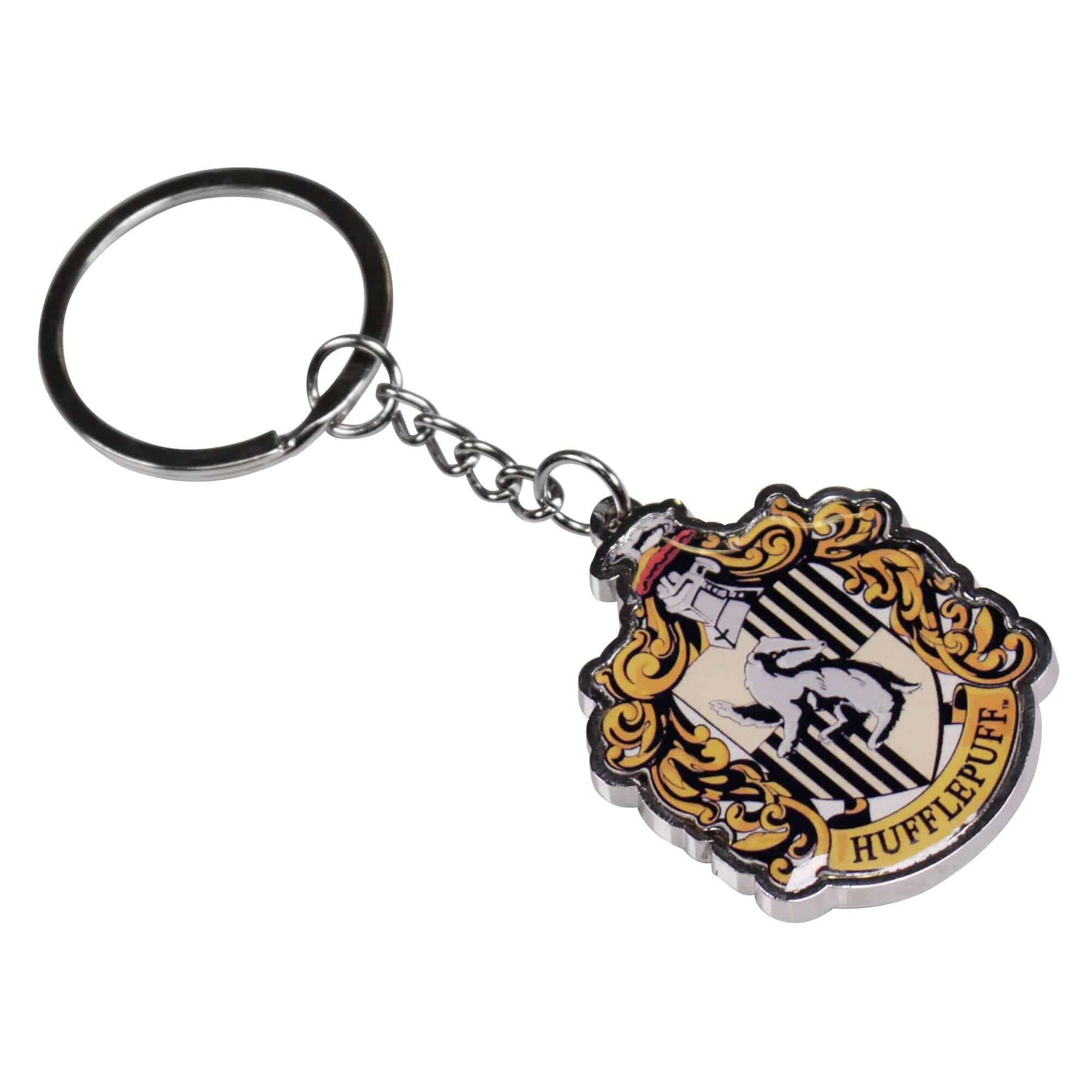 Harry Potter Keyring - Hufflepuff - Olleke Wizarding Shop Amsterdam Brugge London