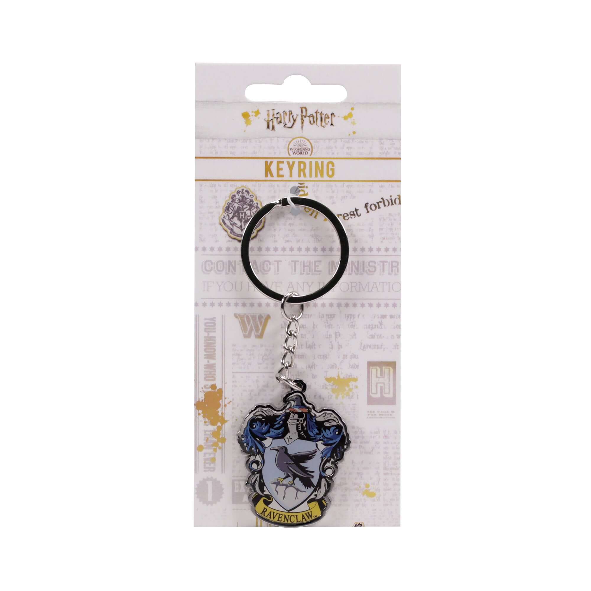 Harry Potter Keyring - Ravenclaw - Olleke Wizarding Shop Amsterdam Brugge London