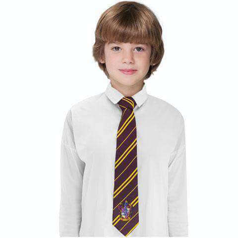 Harry Potter Kids Gryffindor necktie - Olleke Wizarding Shop Amsterdam Brugge London