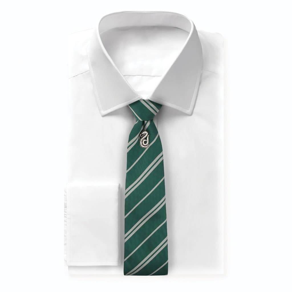 Harry Potter Kids Slytherin necktie - Olleke Wizarding Shop Amsterdam Brugge London