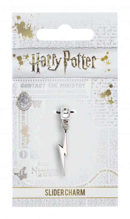 Harry Potter Lightning Bolt Slider Charm - Olleke Wizarding Shop Amsterdam Brugge London