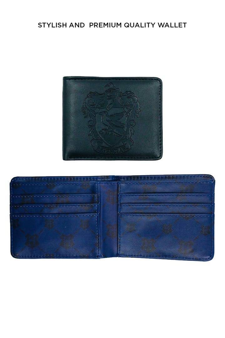 Harry Potter Embossed Ravenclaw PU Wallet - Olleke Wizarding Shop Amsterdam Brugge London