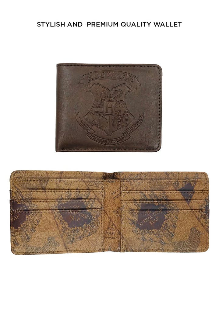 Harry Potter Embossed Hogwarts PU Wallet - Olleke Wizarding Shop Amsterdam Brugge London