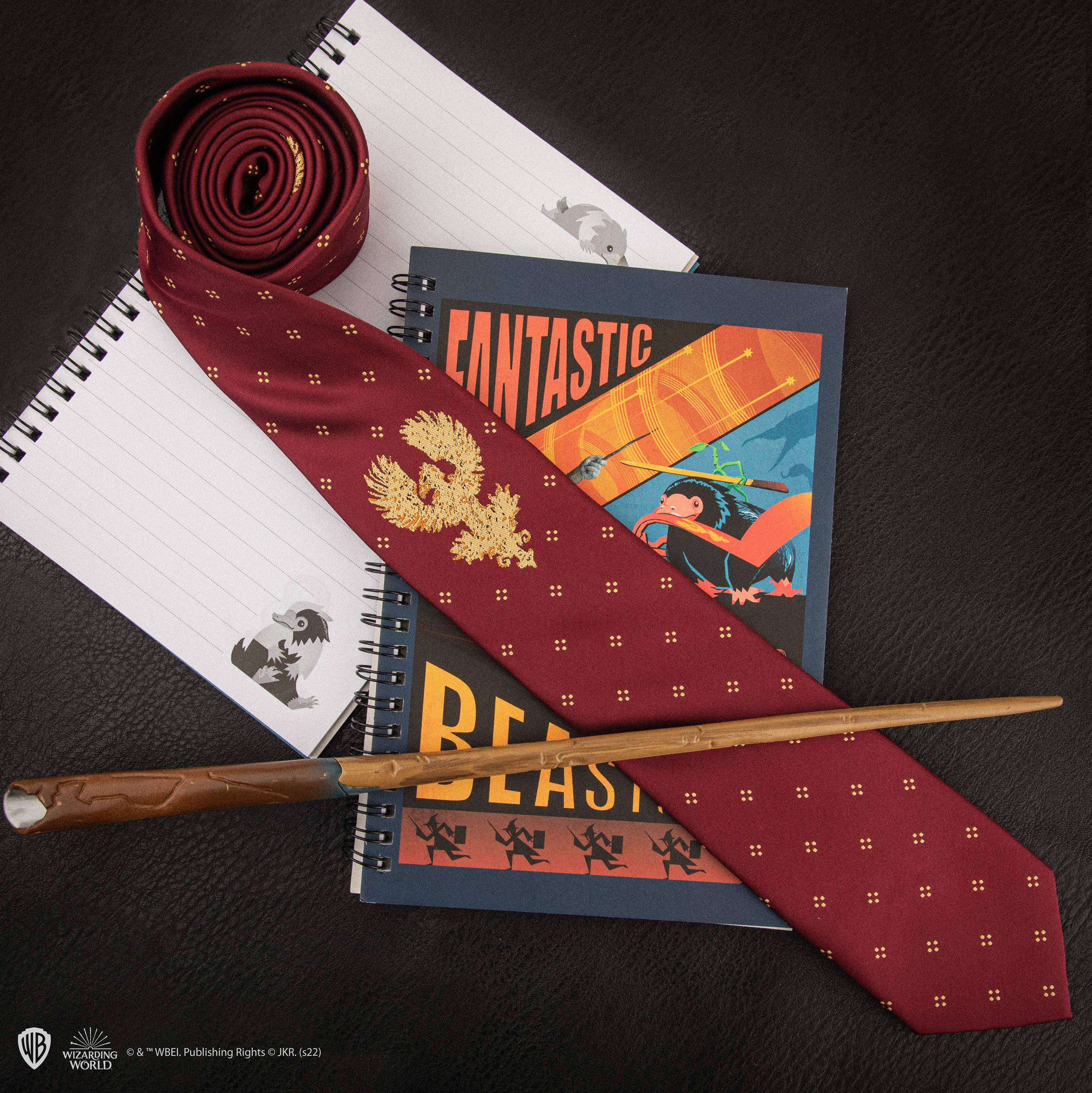 The Secrets of Dumbledore Necktie - Olleke Wizarding Shop Amsterdam Brugge London