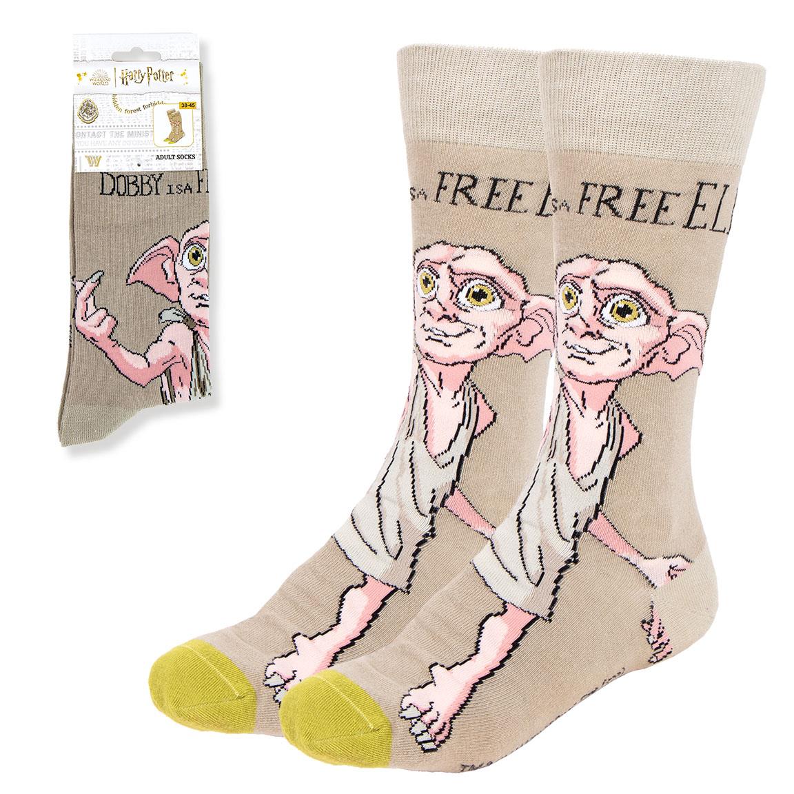 Harry Potter Socks - Dobby beige