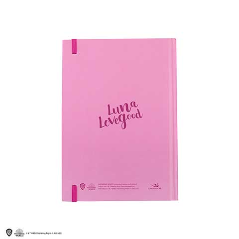 Harry Potter Luna Lovegood Notebook - Olleke Wizarding Shop Amsterdam Brugge London