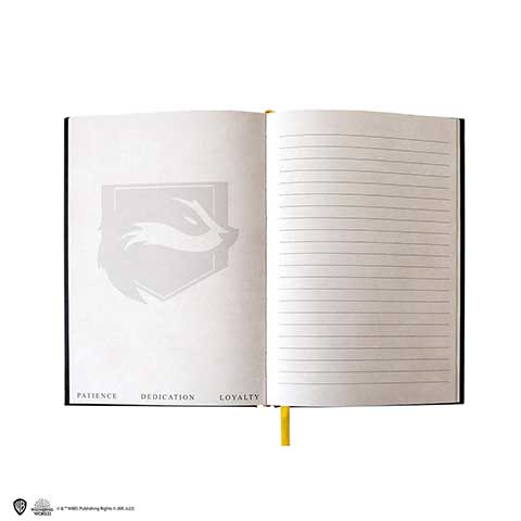 Harry Potter Hufflepuff crest Notebook - Olleke Wizarding Shop Amsterdam Brugge London