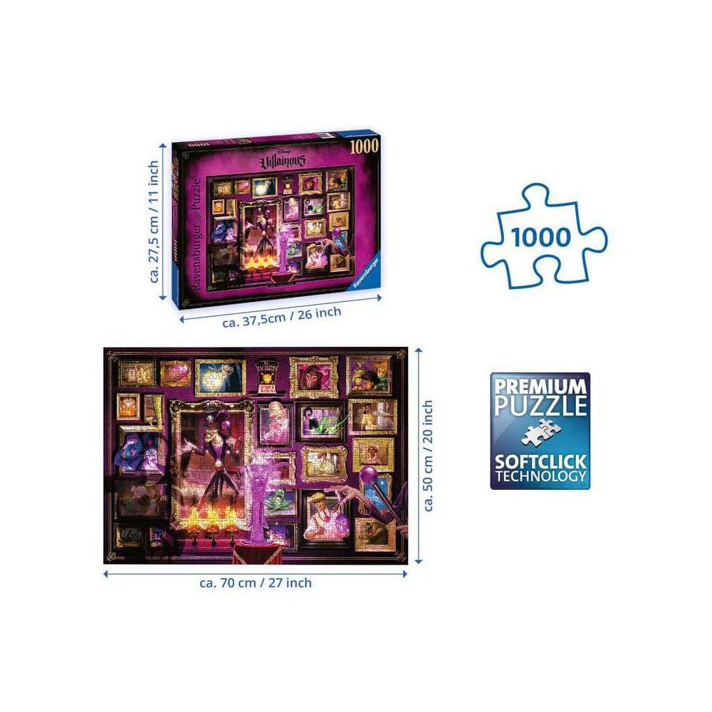 Disney Villainous Dr. Facilier 1000 Piece Jigsaw Puzzle - Olleke Wizarding Shop Amsterdam Brugge London