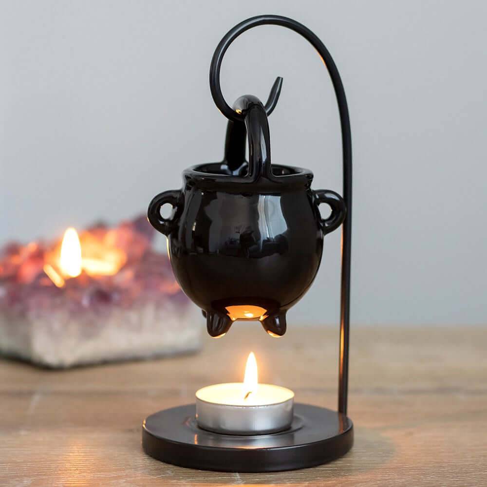 Hanging Cauldron Oil Burner - Olleke Wizarding Shop Amsterdam Brugge London