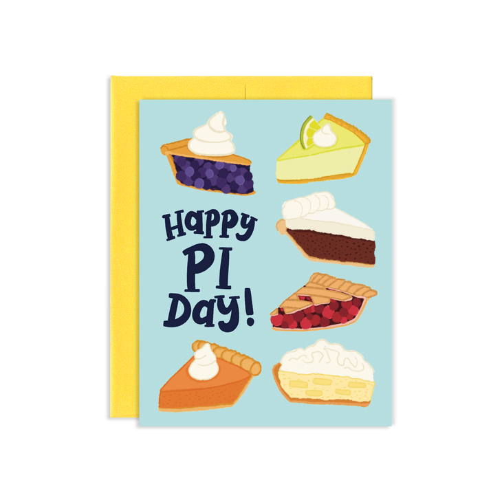 Happy Pi Day Card - Olleke Wizarding Shop Amsterdam Brugge London