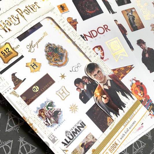 Harry Potter 30 page Sticker Book - Olleke Wizarding Shop Amsterdam Brugge London