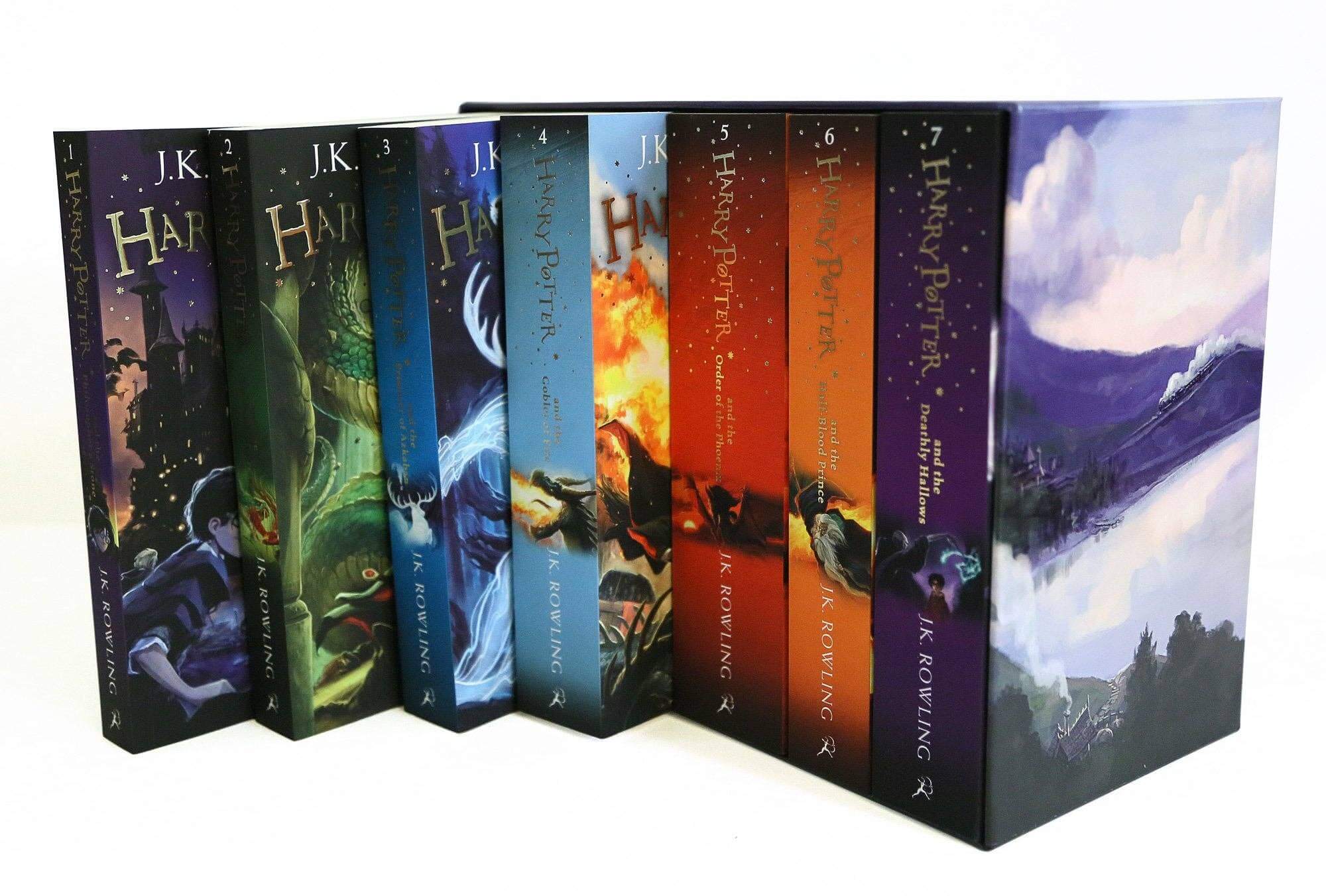 Harry Potter Book Series Gift Box Set - Olleke Wizarding Shop Amsterdam Brugge London