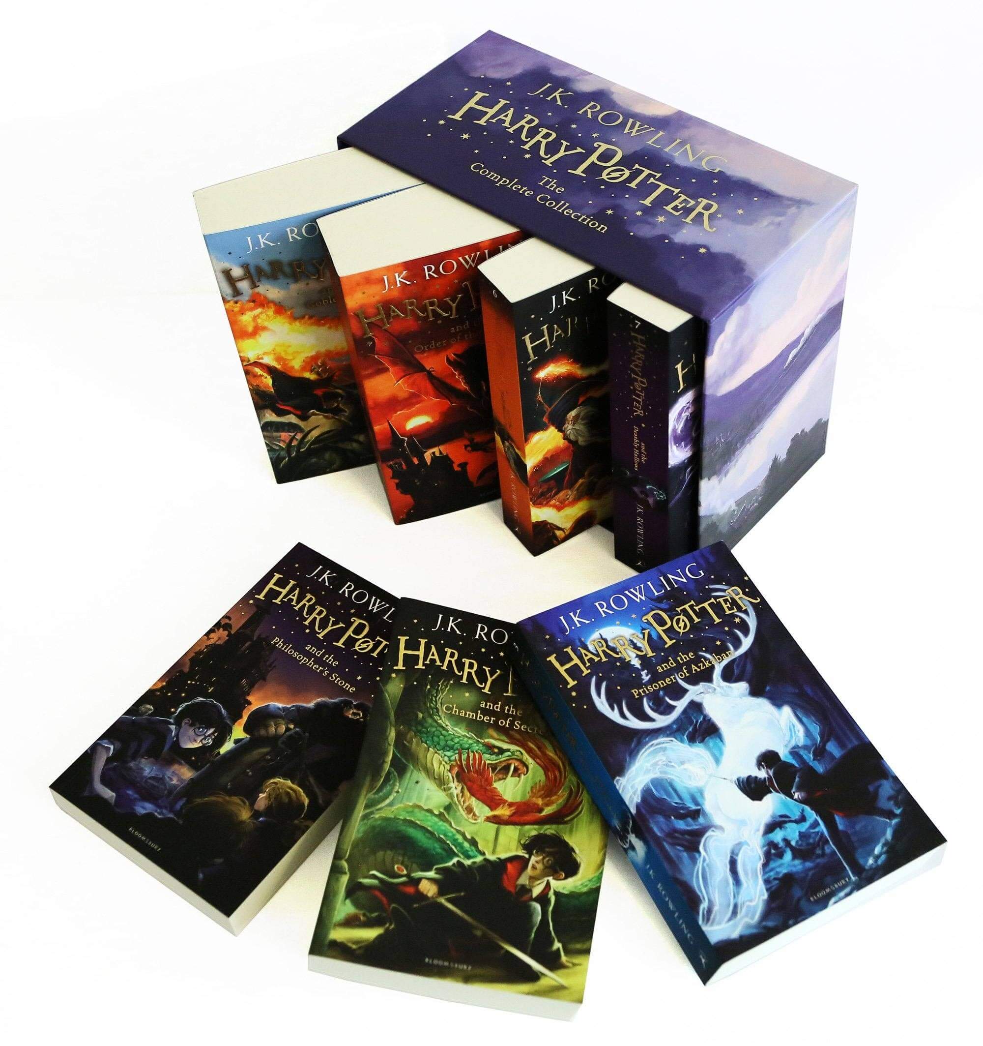 Harry Potter Book Series Gift Box Set - Olleke Wizarding Shop Amsterdam Brugge London