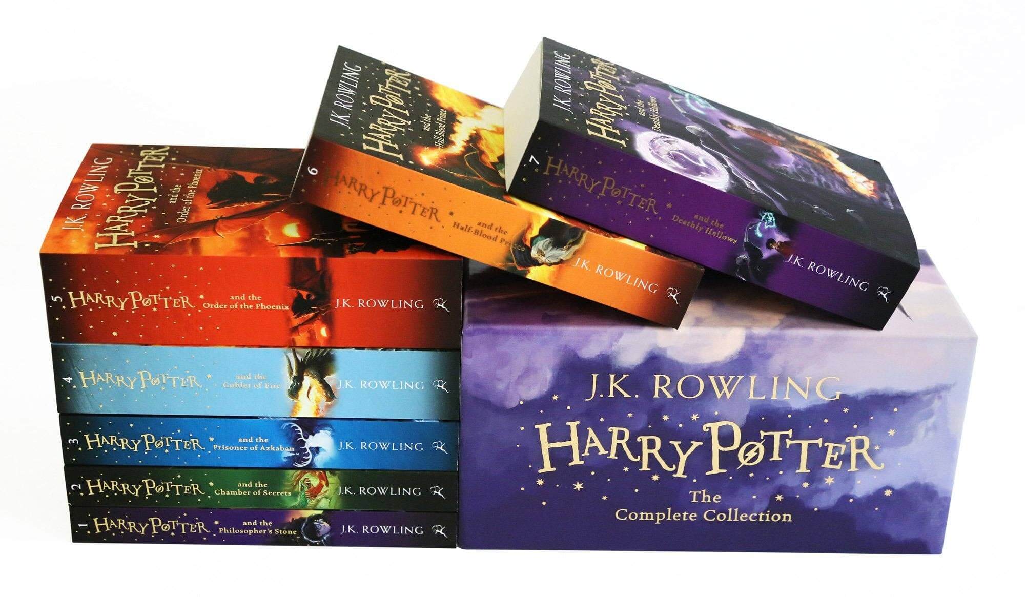 Harry Potter Book Series Gift Box Set - Olleke Wizarding Shop Amsterdam Brugge London