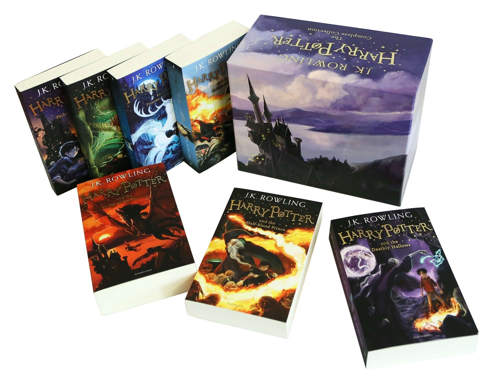 Harry Potter Book Series Gift Box Set - Olleke Wizarding Shop Amsterdam Brugge London