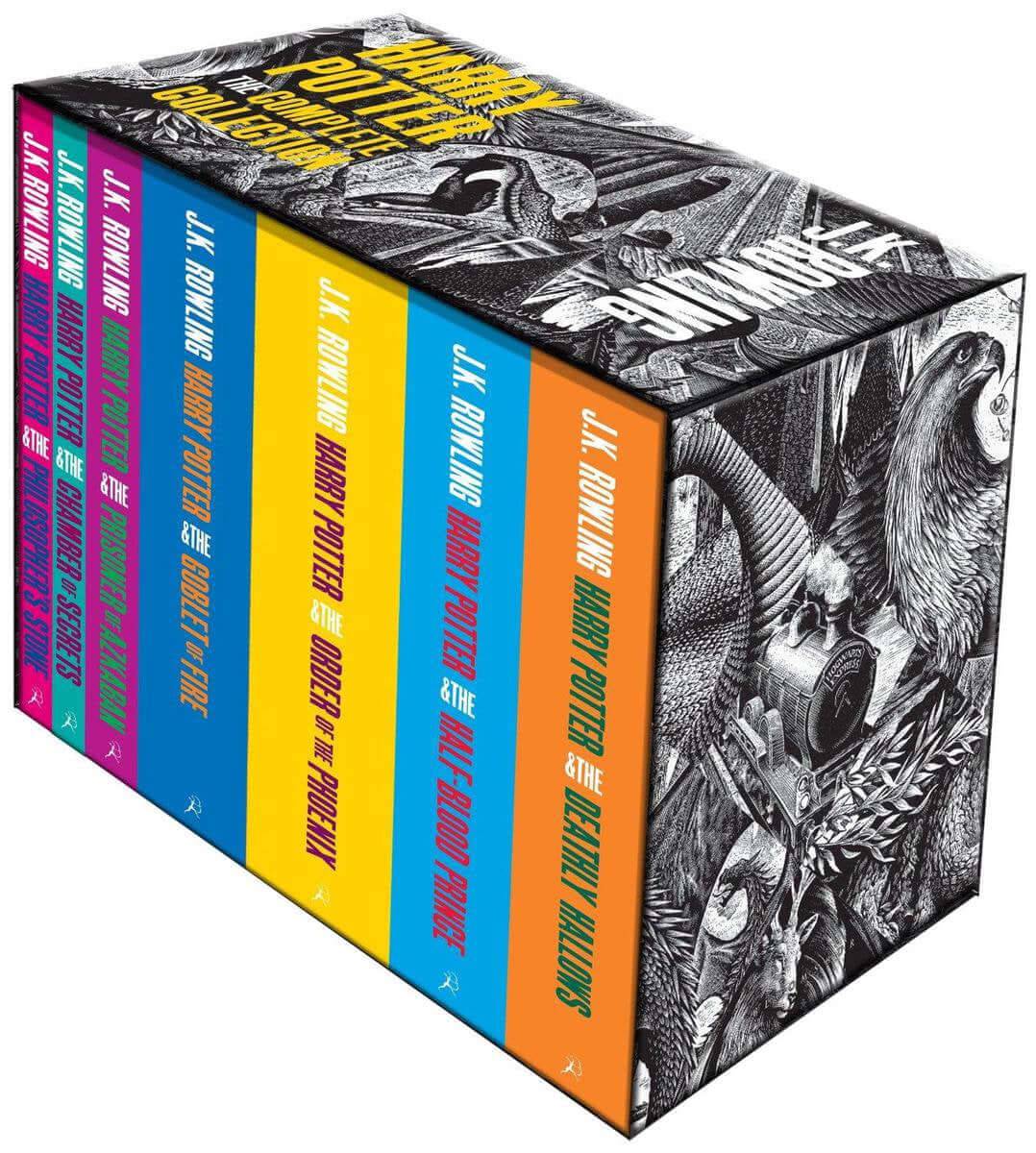 Harry Potter Book Series Gift Box Set - Olleke Wizarding Shop Amsterdam Brugge London