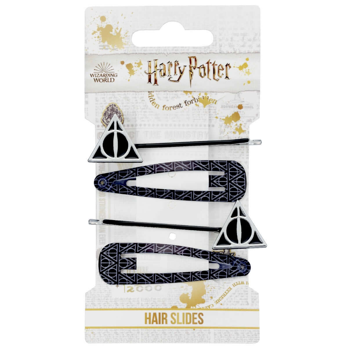 Harry Potter Deathly Hallows Hair Clip Set - Olleke Wizarding Shop Amsterdam Brugge London