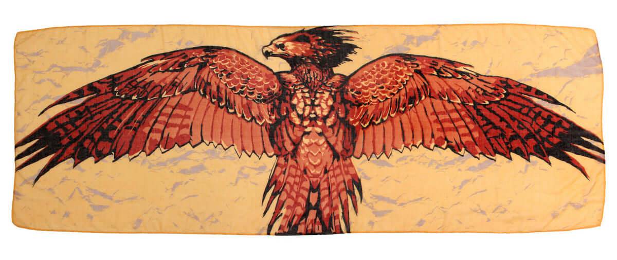 Harry Potter Fawkes Lightweight Wing Scarf - Olleke Wizarding Shop Amsterdam Brugge London