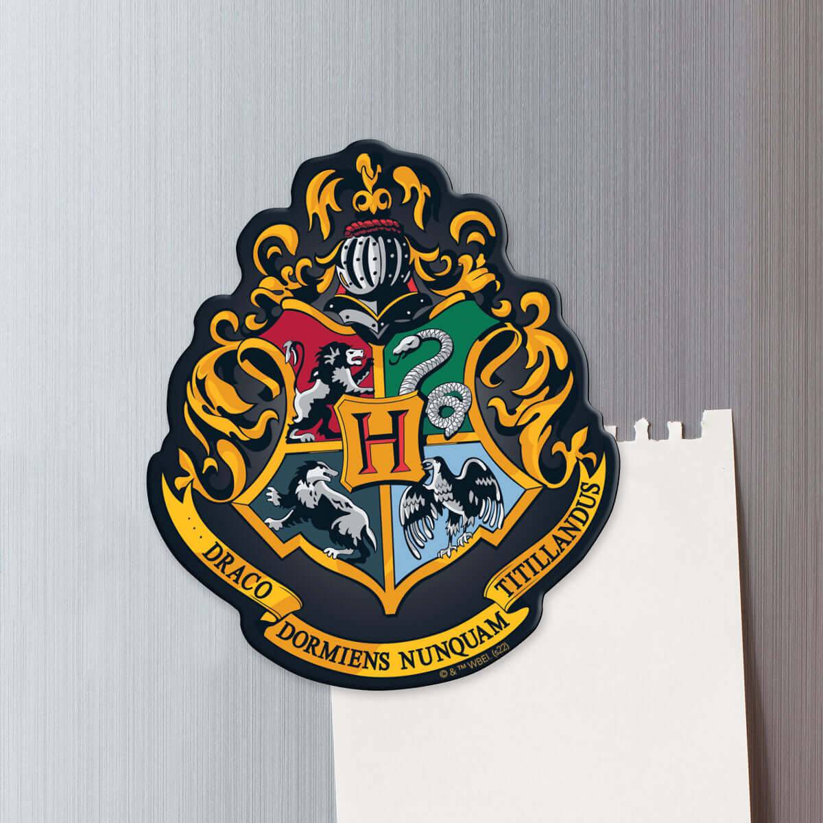 Harry Potter Fridge Magnet - Hogwarts Crest - Olleke Wizarding Shop Amsterdam Brugge London