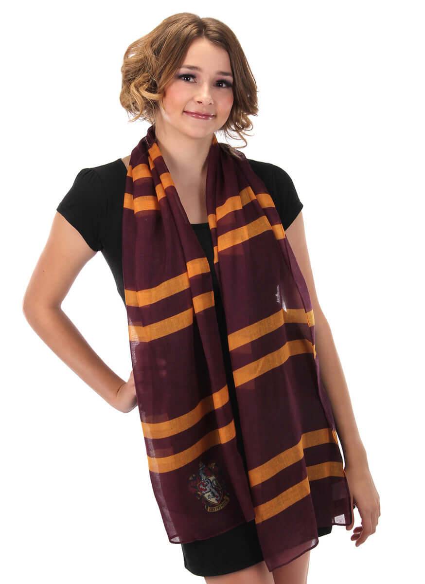 Harry Potter Gryffindor Lightweight Scarf - Olleke Wizarding Shop Amsterdam Brugge London