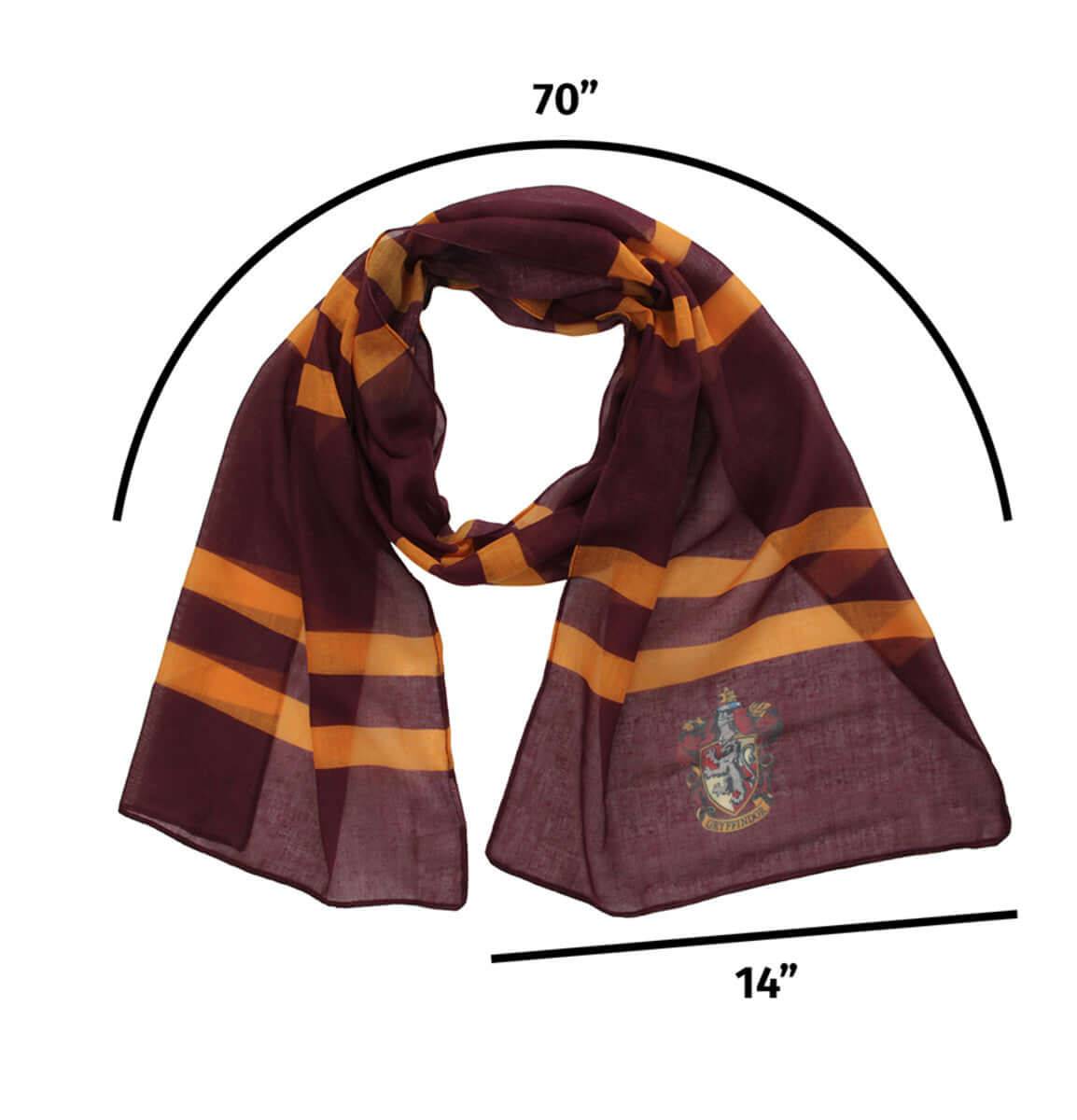 Harry Potter Gryffindor Lightweight Scarf - Olleke Wizarding Shop Amsterdam Brugge London