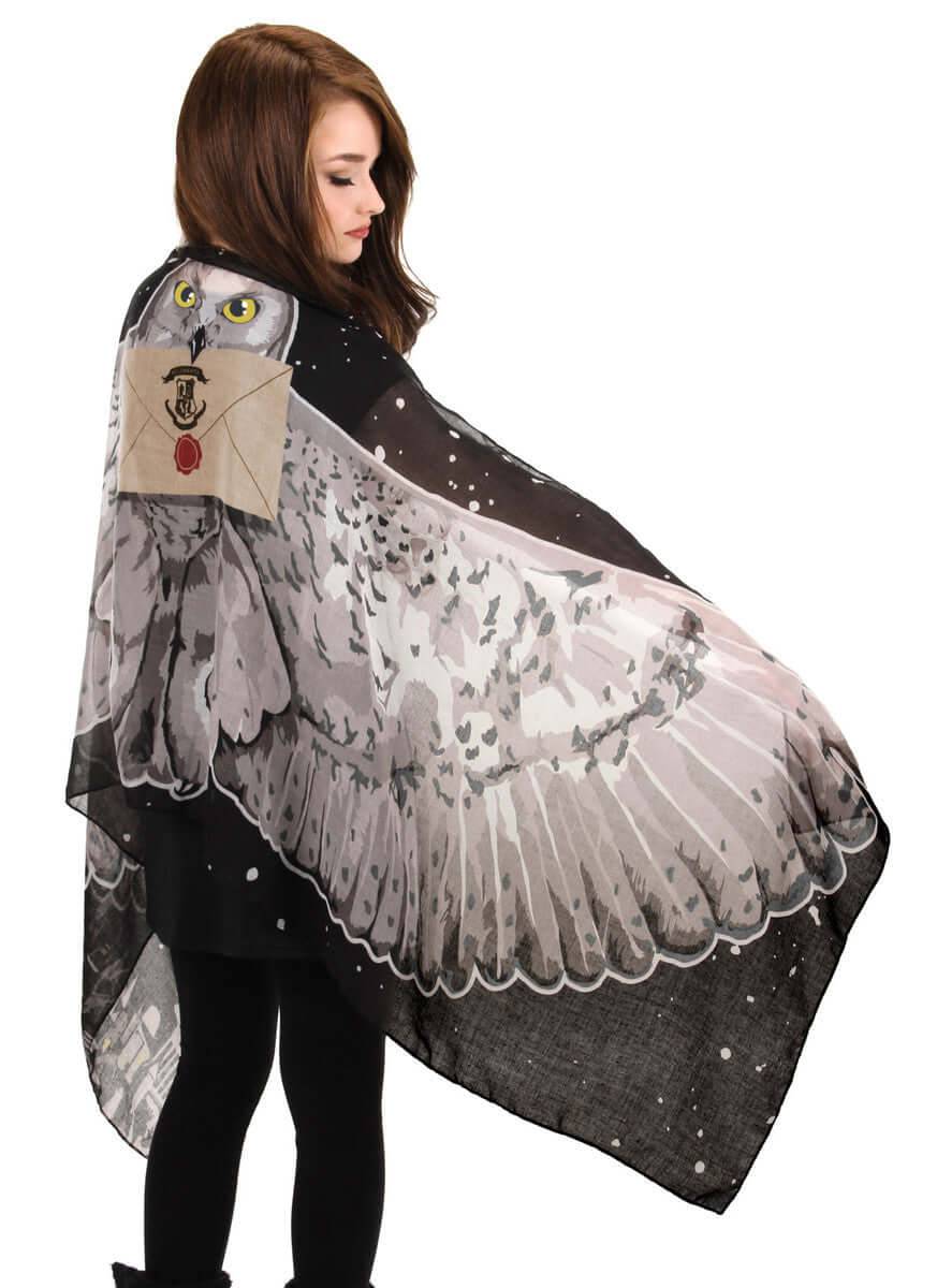 Harry Potter Hedwig Lightweight Wing Scarf - Olleke Wizarding Shop Amsterdam Brugge London