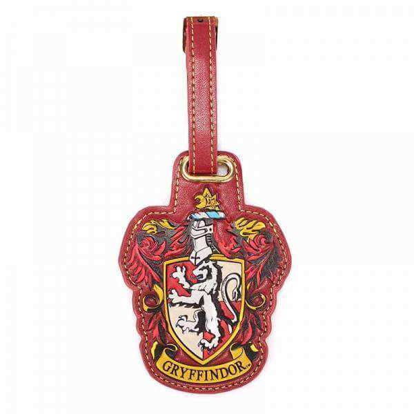 Harry Potter Luggage Tag - Gryffindor Crest - Olleke Wizarding Shop Amsterdam Brugge London