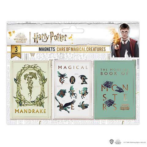 Harry Potter Magnets Care of Magical Creatures - Olleke Wizarding Shop Amsterdam Brugge London