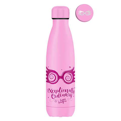 Harry Potter Metal Water Bottle - Luna Lovegood - Olleke Wizarding Shop Amsterdam Brugge London