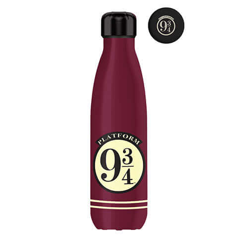 Harry Potter Metal Water Bottle - Platform 9 3/4 - Olleke Wizarding Shop Amsterdam Brugge London