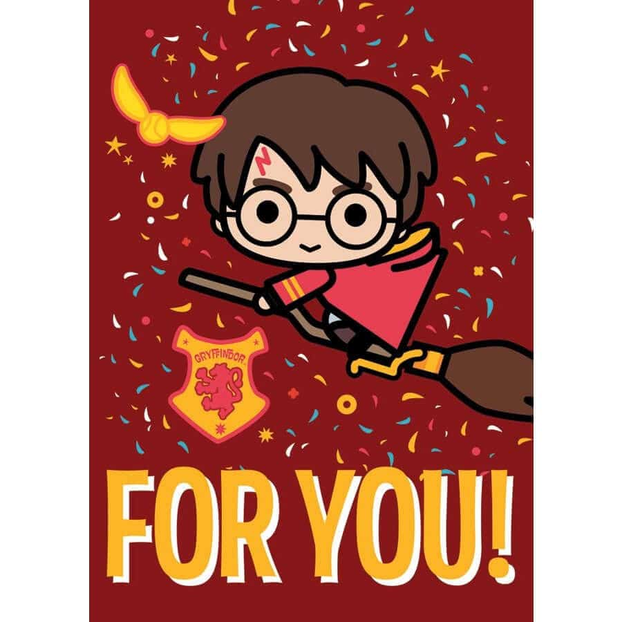 Harry Potter Mini Gift Card - Olleke Wizarding Shop Amsterdam Brugge London